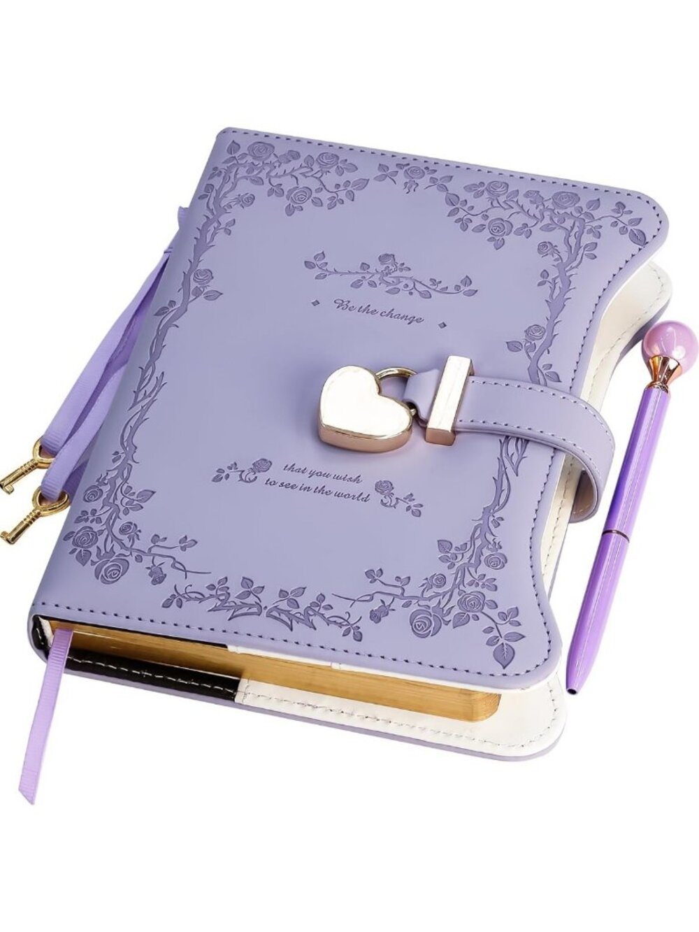 Lockable Diary Journal for Girls - 360 Pages, Perfect Gift Idea for Teens